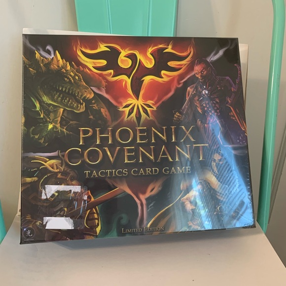 NIB Sealed Limited Edition Phoenix Covenant Tactics Card Game